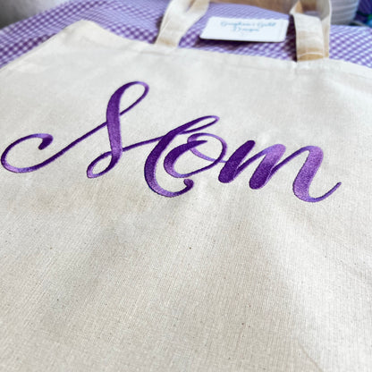 Canvas Tote + Name